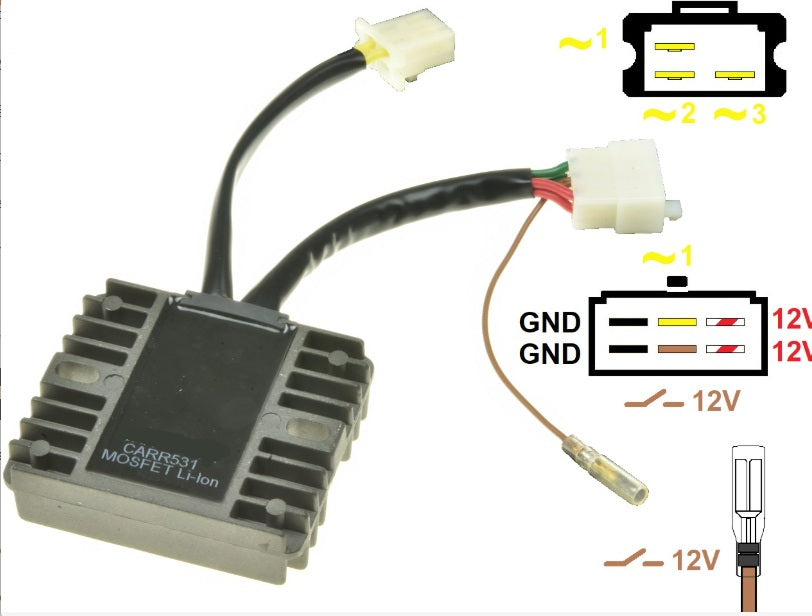 CDI Unit RMZ250 K2111-90041 Suzuki igniter – Regulatorrectifier.com