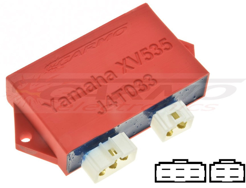 MOTO1988 CDI Igniter Box For Yamaha Virago 535 XV535 (1993-2000) – OEM 3BT-82305-00 Replacement
